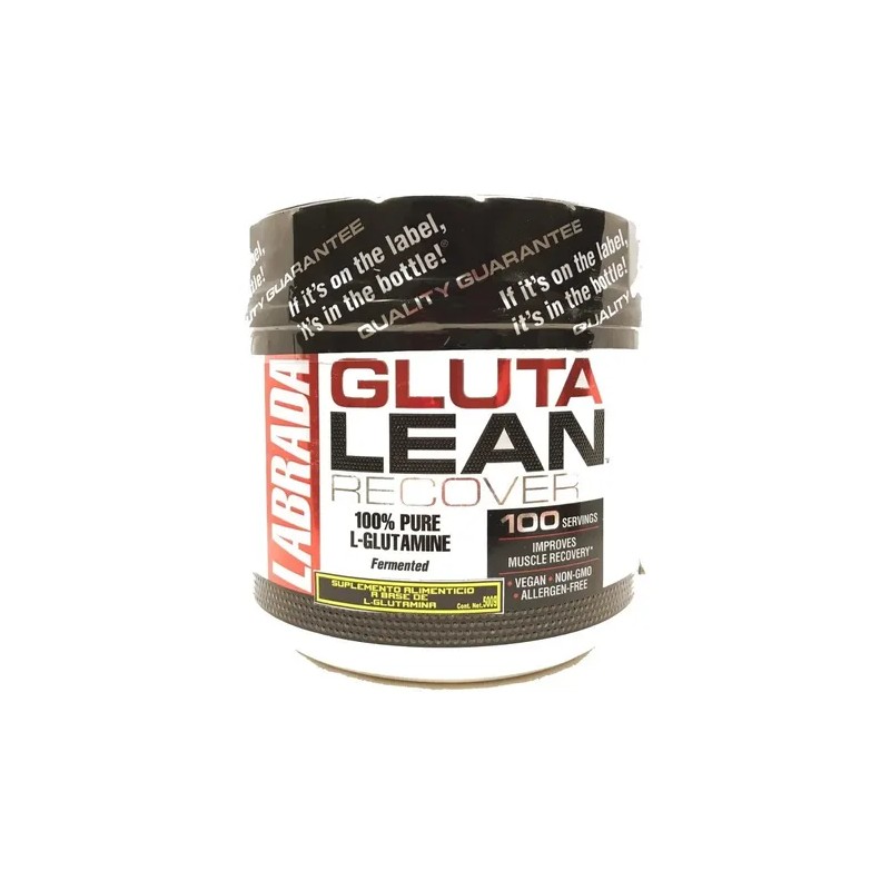 Glutamina Labrada Glutalean 500 Gramos - 100 Porciones