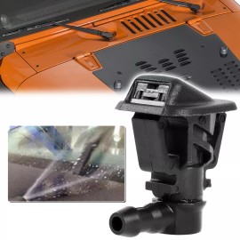 XUKEY X2 Front Windshield Wiper Washer Nozzle Jet Hood Spray For Jeep Wrangler JK 13-