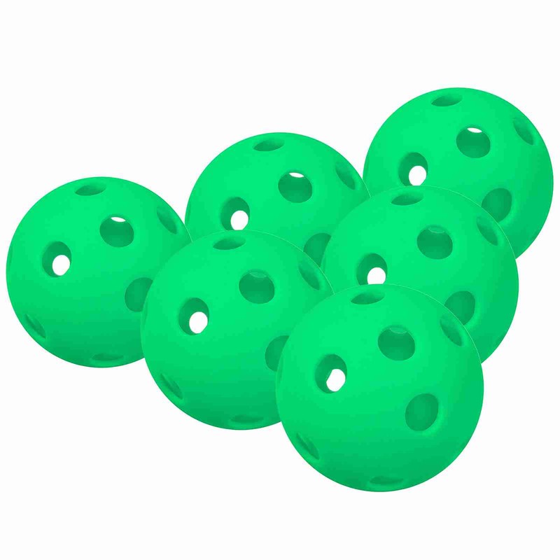 12 Packs 26 Holes Indoor Pickleball Balls for Indoor Court