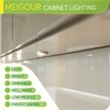 Meigour Under Cabinet LED Puck Lighting, Single Light for Hutch