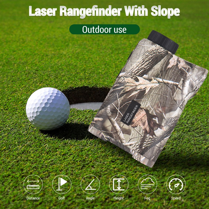 Golf Laser Rangefinder Digital Hunting With Height and Angle Measurement