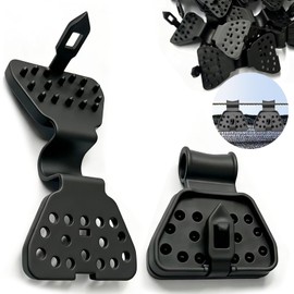 60PCS Shade Cloth Clips 2026 New Shade Clamps,Sunscreen Net Clips,Reusable Dual-buckle Fabric Clips,Fabric Clamps Heavy Duty Lock Grip for Garden,Fence Mesh fabric fasteners,Agricultural Greenhouses