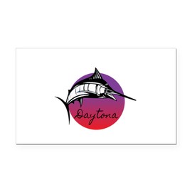 CafePress Daytona Florida Rectangle Car Bumper Magnet
