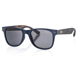 Superdry Unisex Adult Wrap Around Sunglasses, Modern Style, Grey Frame & Lens with UV Protection Coating