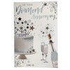 Happy 60th Diamond Anniversary Champagne & Bunting Design Card Lovely