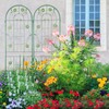 2 Pack Metal Garden Trellis - 19.7"W x 71"H Rustproof