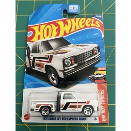 Hot Wheels 2025 HOT WHEELS 1978 DODGE LI’L RED EXPRESS TRUCK HW HOT TRUCKS 10/10 WHITE