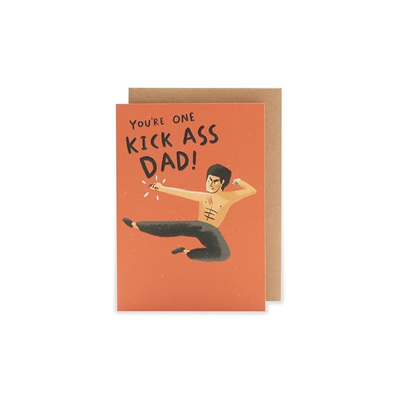 Kindred - Kick Ass Dad - Father's Day Card