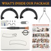 SOULWIT Headband Hanger Bracket Swivel Hinge Rotation Joint Pivot Replacement