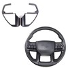 Car ABS Steering Wheel Moulding Cover Trims Stickers Compatible with