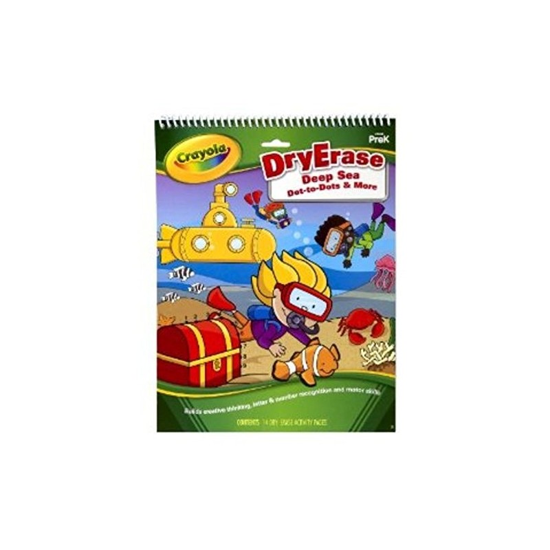 Crayola Dry Erase Tablet Deep Sea