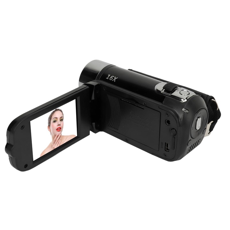 1080P Video Camera, 16MP Camcorder, 16X Digital Zoom, Vlogging Camera
