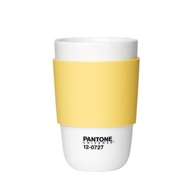 Pantone Kaffeebecher, hellgelb, 1 Stück (1er Pack)