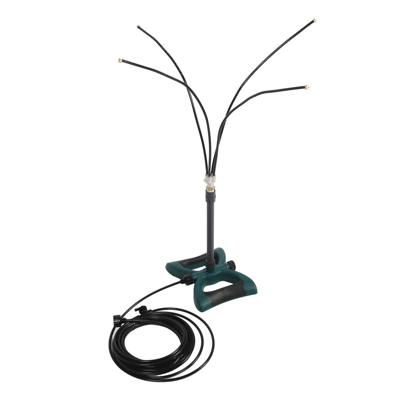 Standing Misting Cooling System Fine Spray Dust Removing Portable Stand