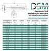 Flat Head Screws with Torx Drive (TX) | Stainless Steel