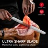 KEEMAKE Brisket Knife, 12 Inch Carving Knife, Razor Sharp German