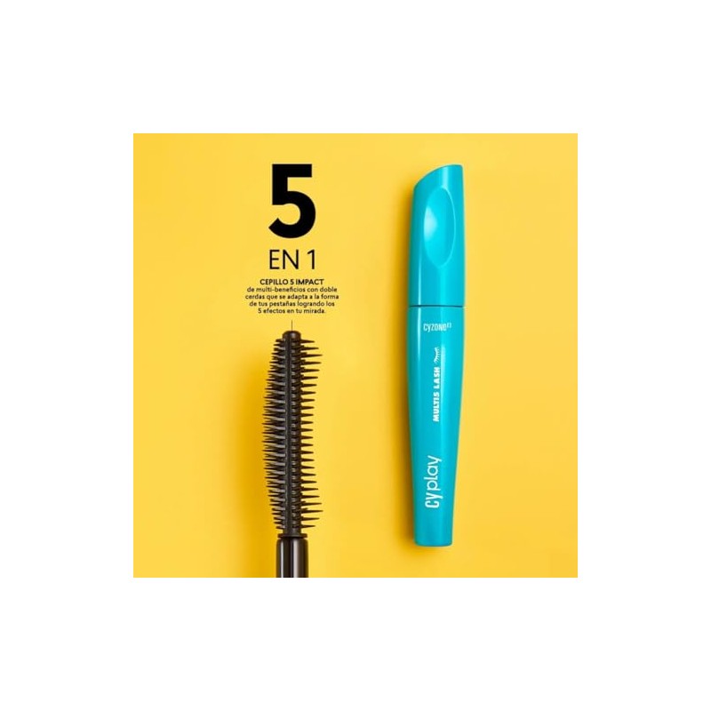 Máscara de Pestañas Multi5 Lash CyPlay – Volumen, Longitud, Rizo