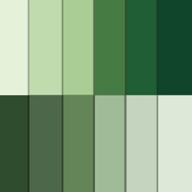 24 Sheets Vintage Spring Vine Pattern Paper 12" x 12" William Morris Scrapbook Paper Pad Double-Sided Vintage Floral Patterned Decorative Craft Paper Green Leaves Flower Scrapbooking Supplies