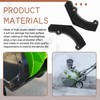 Pair of Snow Thrower Blower Wear Pads Compatible with Greenworks