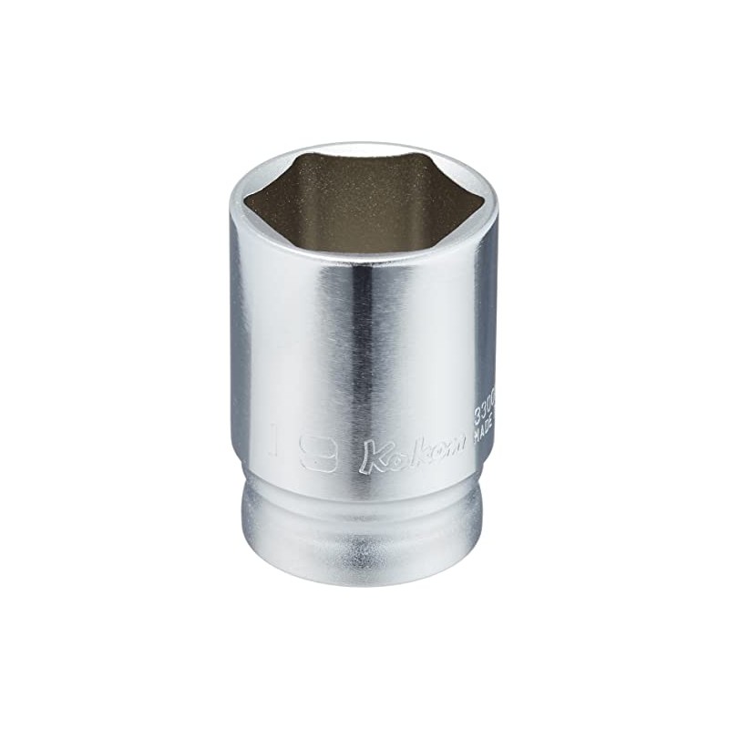 Koken 0.37 inch (9.5 mm) Insert, Z-EAL Hexagonal Semi-Deep Socket,