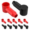 RVBOATPAT 12 Pack Silicone Battery Terminal Cover Terminal Protector Boot