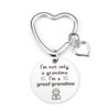 BOMEON Grandma Gifts, Gifts for Grandma, Grandma Keyring, Grandma Birthday