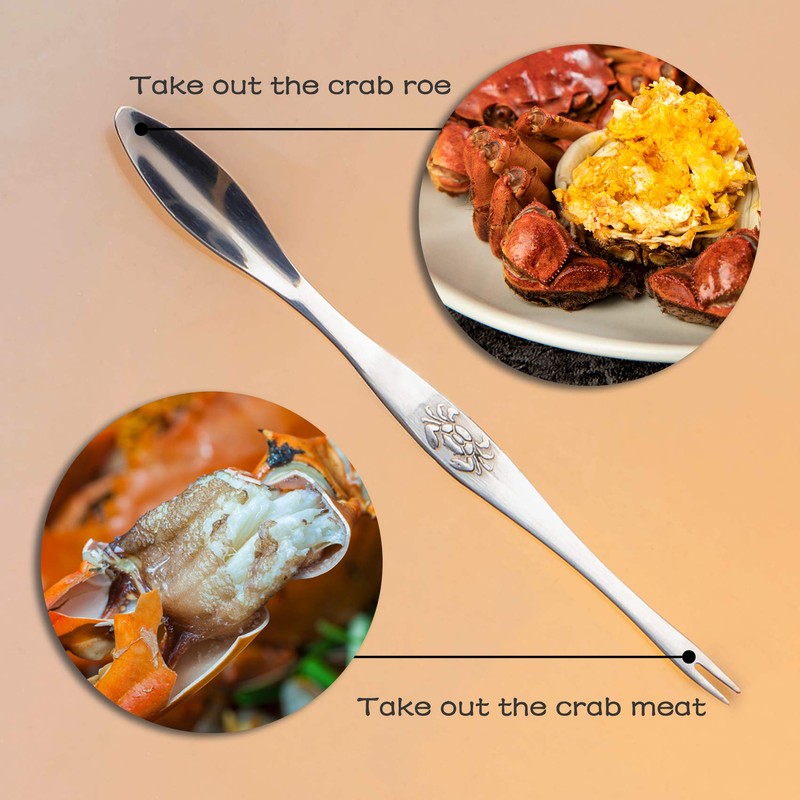 6-piece crab crackers, crab leg scissors -king crab legs scissors-Seafood
