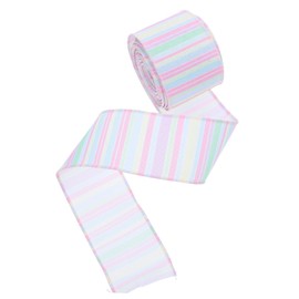 Operitacx 1 Rolle Osterband Geschenkband Zum Verpacken Geschenkband Zum Basteln Geschenkband Für Die Party Bonbonband Pastellfarbenes Band Pastellfarbenes Weihnachtsband Wickelband Polyester