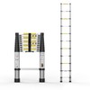 Telescoping Extension Ladder 10.5FT, Aluminum Telescopic Ladders with Carry Bag
