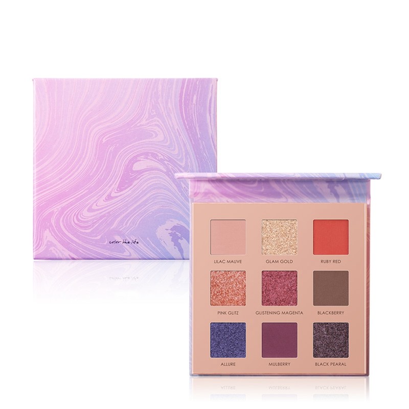 9 Colors Matte Glitter Shining Waterproof Sweatproof Eye Shadow Powder