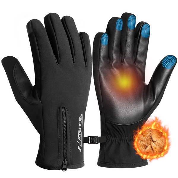 ATERCEL Winter Gloves for Men and Women Feature a High-density