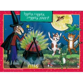 Ravensburger Room on The Broom 4 in Box (12, 16, 20, 24 Piece) Jigsaw Puzzles for Kids Age 3 Years Up - Toys for Children