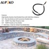 Aupoko 3/8" Flare Gas Barbecue Grill Connection, Propane Y Splitter