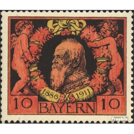 Bavaria 93A fine used/cancelled 1911 Prince Regent Luitpold (Stamps for collectors)