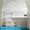 Es DECOR Marble Style Tile Sheet Kitchen Tile Sticker Waterproof
