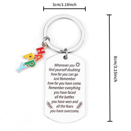 Kroziet Motivational Gifts,Motivational Keyring,Gifts for Son,Daughter Gifts,Graduation Gifts for Students,Encouragement Gifts,Recovery Gifts,Inspirational Gifts for Friends,Friends Christmas Gifts