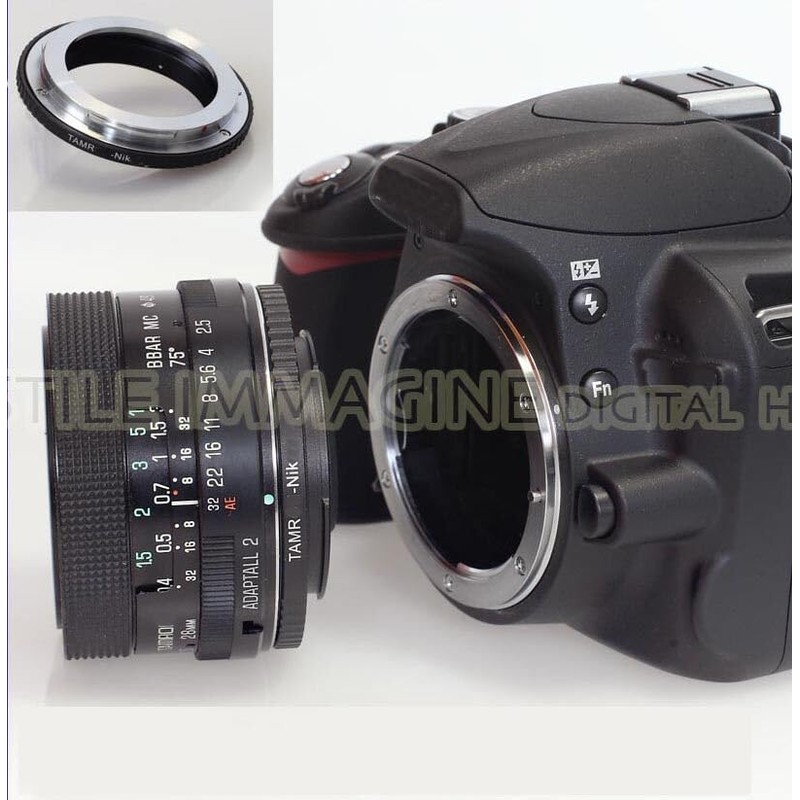 Tamron Adaptall 2 Lens Adapter Ring to Camera with Connector