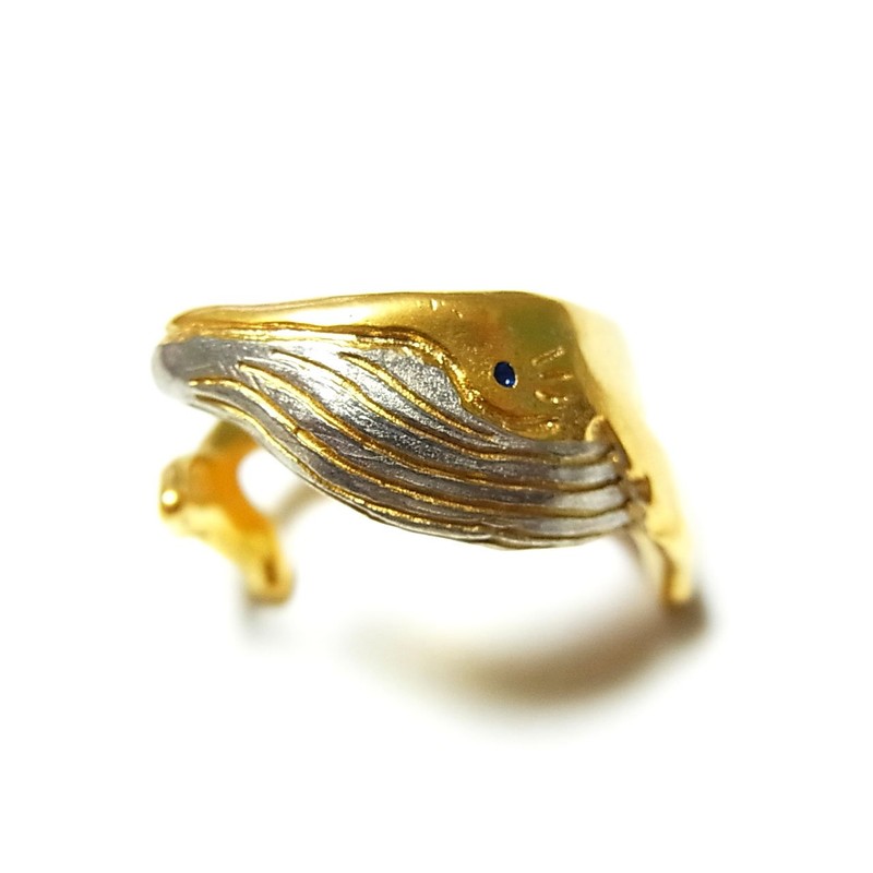 Parnart Poc Ring, Whale, Whale, One Size Fits Most, Accessory,