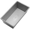 Usa Pan Nonstick Standard Bread Loaf Pan, 1 Pound, Aluminized