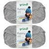 Gründl Funny Plain Chenille Yarn 2 x 100 g Including