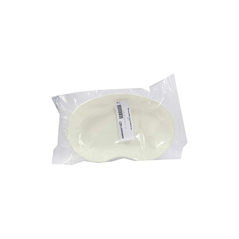 Kidney Shell Plastic White Pack of 1