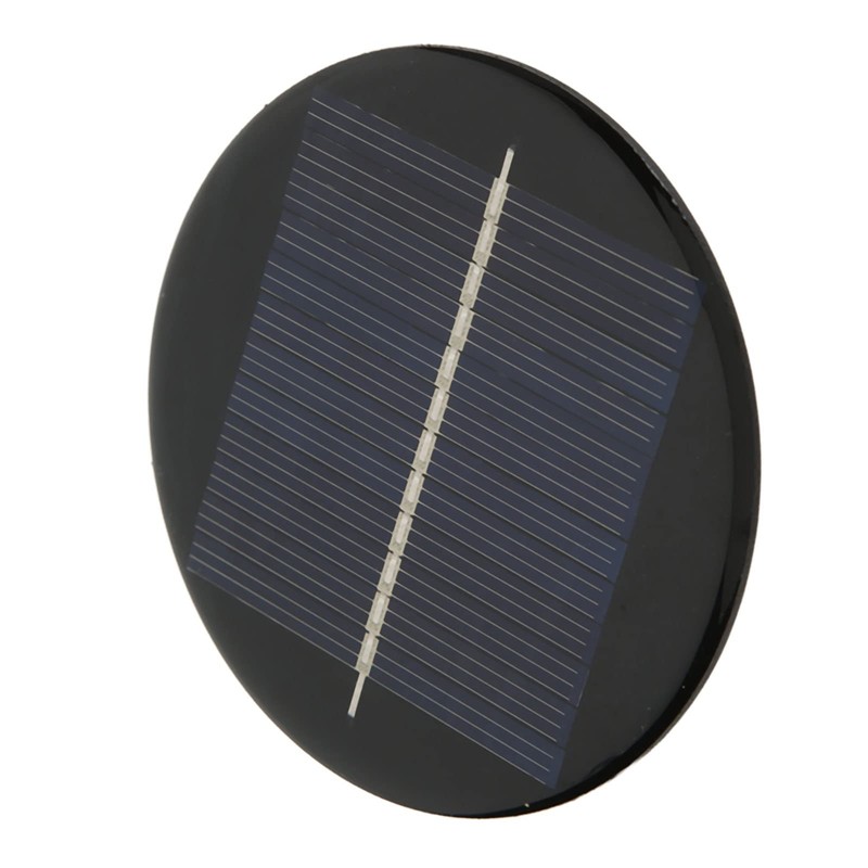 Small Solar Panels, 3. 1in 6V Solar Panel Circular Small