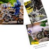 1/12 Alloy Dirt Bike Model Assembled Adult DIY Motorcycle Handcrafted