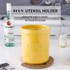 KOOV Cooking Utensil Holder, Large Ceramic Utensil Crock, Deep and