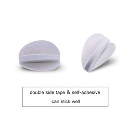 Hendevl 50pcs 25 mm Double Sided Foam Tapes Self-Adhesive Foam Tape White Round Strong Pads Mounting Adhesive Sticky Dots Replacements for Metal Glass Wall Surface Fabrics Mirror Face