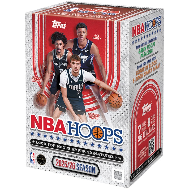 2025-26 Topps Hoops Baloncesto - Sellado de fábrica - Caja