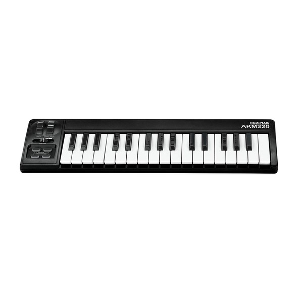 Midiplus MIDIPLUS AKM320 USB MIDI Keyboard Controller, Black, 32-key
