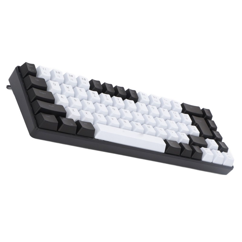 Membrane Gaming Keyboard 68 Keys RGB Backlit Ergonomic USB Interface