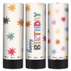 Folat 26873 Decoration White with Colourful Stars Popper Mini Starburst