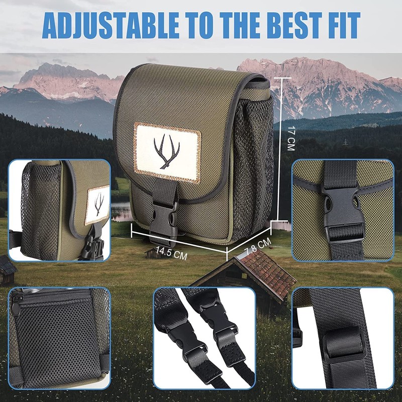 Celticbird Binocular Harness Chest Pack, Binoculars Harness and Case, Binocular